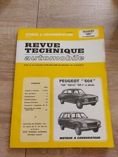 Revue technique PEUGEOT 504