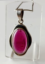 Pendentif en Grenat Hessonite (5,6 g) et Argent 925