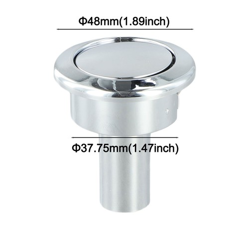 Bouton poussoir chasse eau - chasse, d'eau