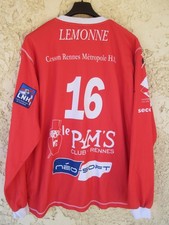 Maillot handball CESSON RENNES porté Nicolas LEMONNE n°16 vintage LNH shirt XXL