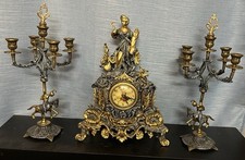 Ancienne Pendule Avec Ses