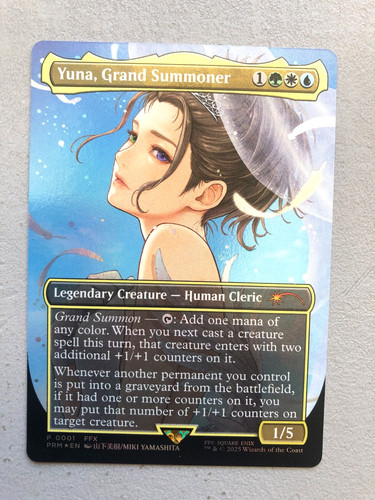 Mtg magic final fantasy yuna - magic,