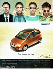 PUBLICITE ADVERTISING 046  2004  la Fiat idea Skydome