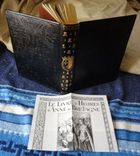 LE LIVRE D'HEURES D'ANNE DE BRETAGNE Jean De Bonnot 1979 Manuscrit BNF