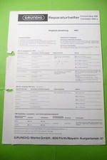 Manuel De Service Pour Grundig