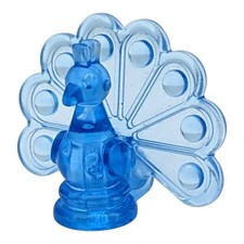 Playmobil paon bleu fontaine