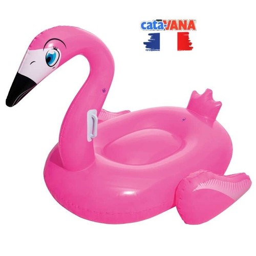 Flamant rose gonflable bouée - rose,