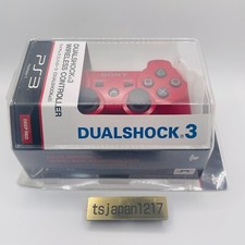 Manette sans fil PS3 DUAL SHOCK DUALSHOCK 3 rouge foncé CECHZC2J authentique ...