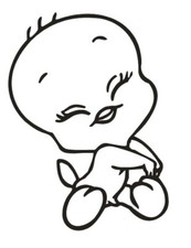 * 1 Sticker Titi * 5 tailles *