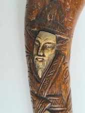 Ancien manche de canne ou