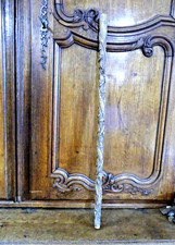 CANNE DE COLLECTION   DE BERGER  bois  entierement sculpté