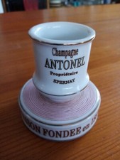BEAU PYROGENE PUBLICITAIRE ANCIEN "CHAMPAGNE ANTONEL" bistrot estaminet absinthe