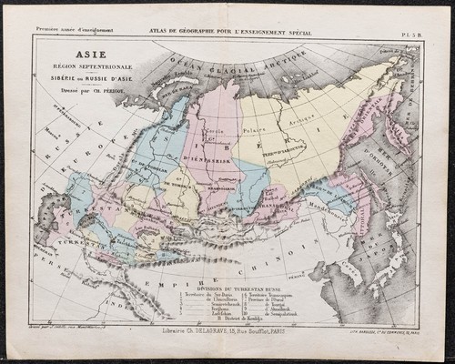 1866 sibérie ou russie - -,