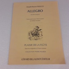 Allegro en Sol maj. - Flûte
