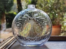 ANCIEN FLACON VAPORISATEUR BACCARAT MICHELANGELOSANS BOUCHON NI STRUCTURE MÉTAL