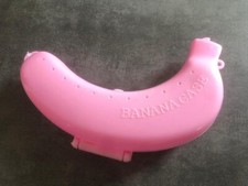 Boîte à gouter Banana case enfant rose