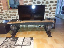 meuble télévision original convient  pour  maison industrielle ou ancienne 
