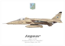 Print SEPECAT Jaguar A, EC
