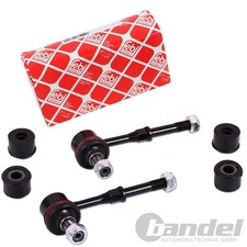 2x Febi Barre Soutien Pendule Essieu Arrière Convient pour Mitsubishi Lancer VII