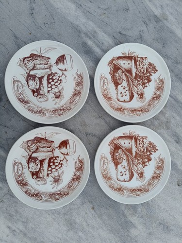 Gien petites assiettes - gien, 6