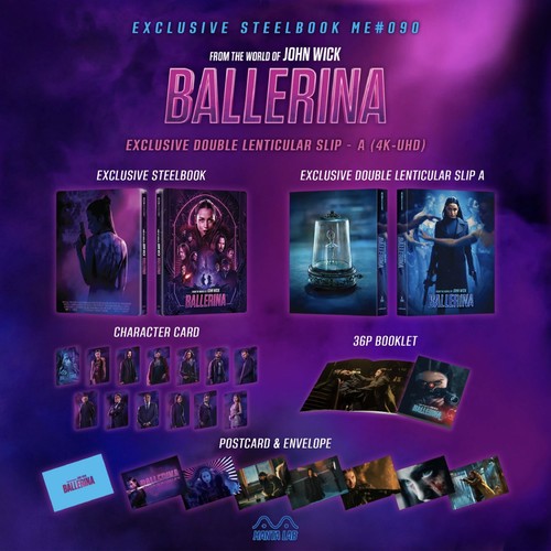 Ballerina manta lab steelbook - ballerina,