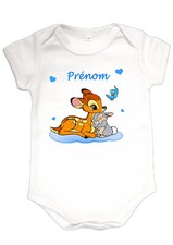 Body bébé lapin mignon