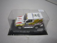 AD687 IXO ALTAYA 1/43 MITSUBISHI 4X4 #206 1ER PARIS DAKAR 1998 FONTENAY PICARD