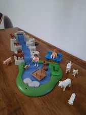 Pataugeoire / Cascade / Parc avec Animaux, Enfants - Playmobil