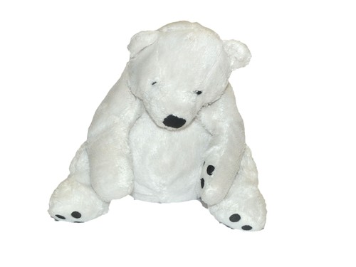 Doudou peluche ours polaire