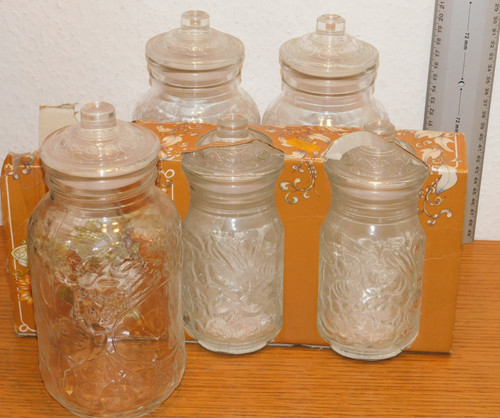 Lot bocaux recipient de - lot, 5