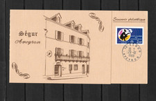 SEGUR AVEYRON Inauguration du Bureau de Poste 1983