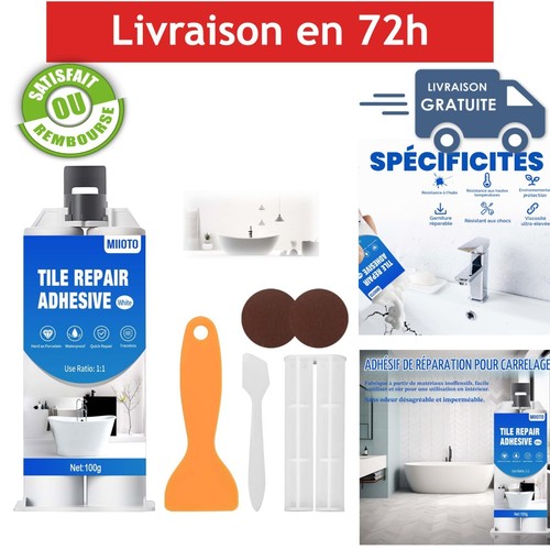 Kit réparation baignoire