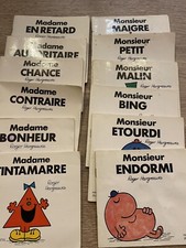 LOT DE 12 LIVRES MONSIEUR MADAME