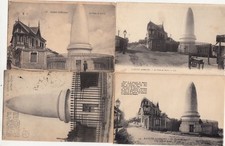 Lot 4 cartes postales
