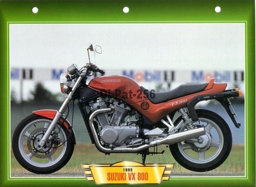 Fiche moto suzuki - fiche, 800