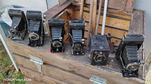 Lot appareils photos anciens - d'appareils,
