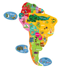 Magnets Brossard Savane - Amérique du Sud - Au choix ou à l'unité