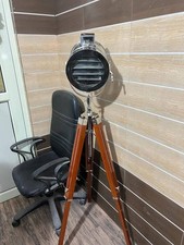 Spot chromé projecteur studio