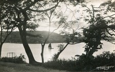 VIETNAM HA LONG Petite Baie près de HONGAY Soldat Guerre Indochine écrit