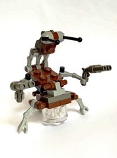 LEGO Star Wars sw0063 Droideka (Destroyer Droid) - Brown, Light Gray, Dark Gray