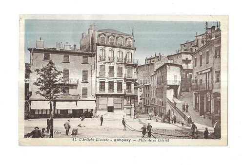 Rare carte postale ancienne - /,