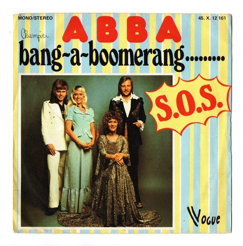 Abba bang boomerang 45 t - abba, "bang-a-boomerang"