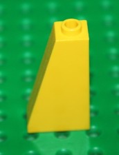 LEGO Yellow Slope 75 2x1x3 ref