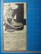 ASSIMYL ALIMENT POULES PONDEUSES BOIVIN PONTAVENAUX  publicité ancienne 1954 