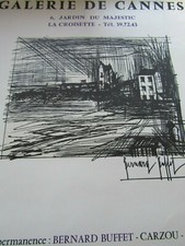 Bernard Buffet / Affiche