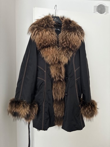 Manteau col fourrure état - manteau,