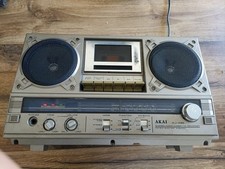 "Boombox Vintage Akai AJ-435 - Radio Cassette Rétro Rare - Collection Fonctionne