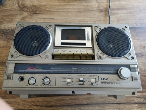 Boombox vintage akai 435 - "boombox,