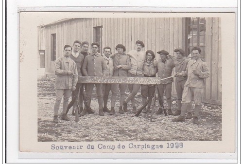 Carpiagne souvenir du camp - carpiagne, :