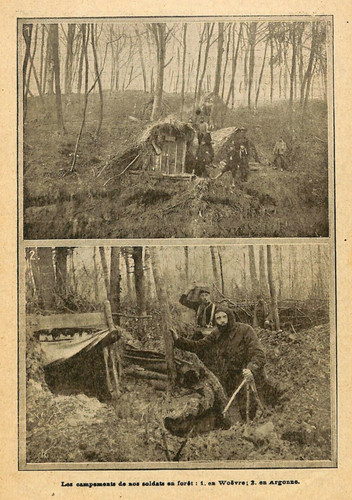 Guerre campements de - guerre, 14-18